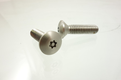 Security 6-Lobe with Pin Oval Head Screws, 82° countersunk1