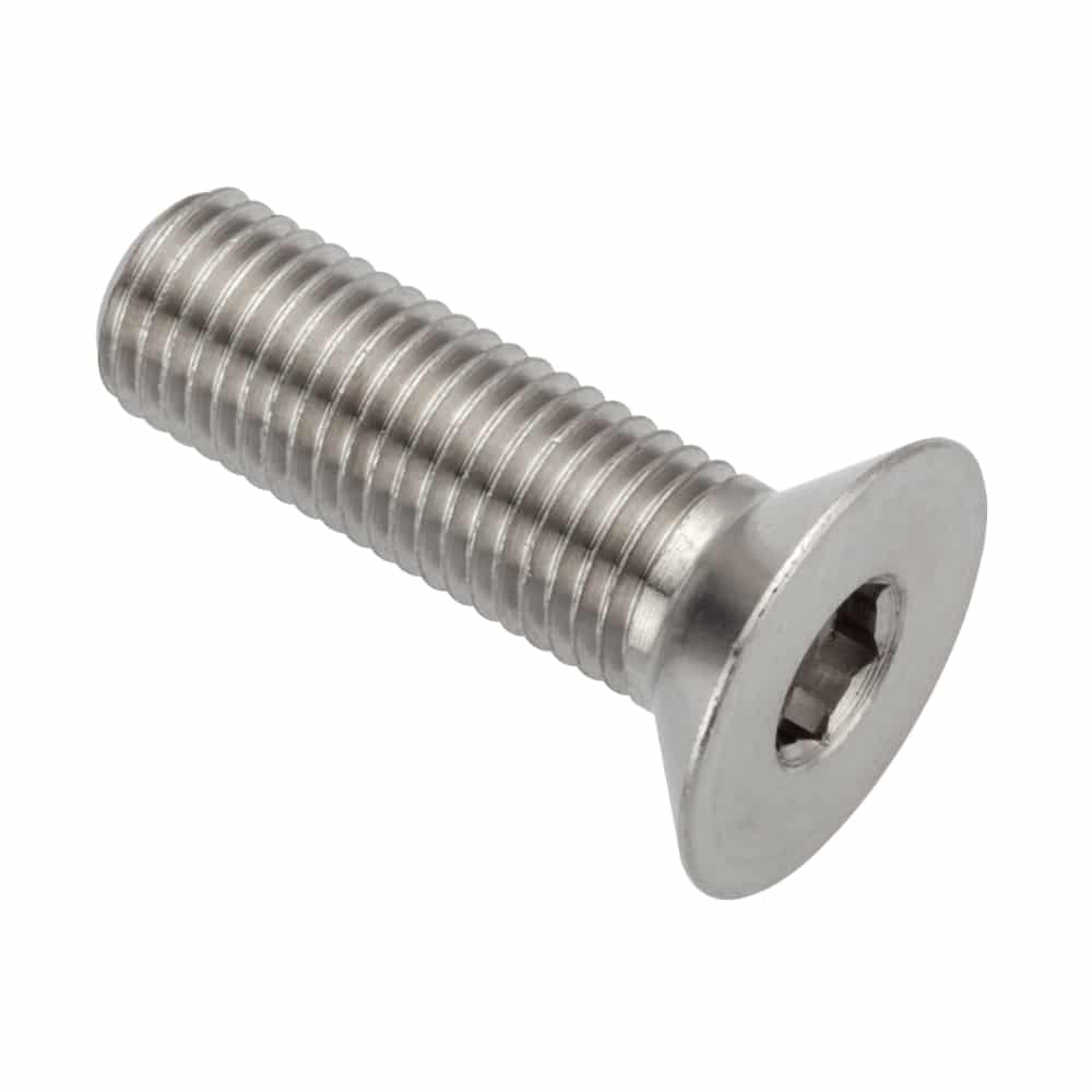 M6 X 075 X 20 Flat Head Socket Screw 316 Ss Passivated Usa Ampg Shoulder Screws Shoulder 3677