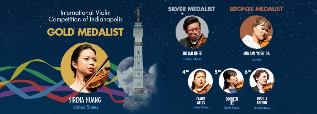 International Violin Competition of Indianapolis Finalists