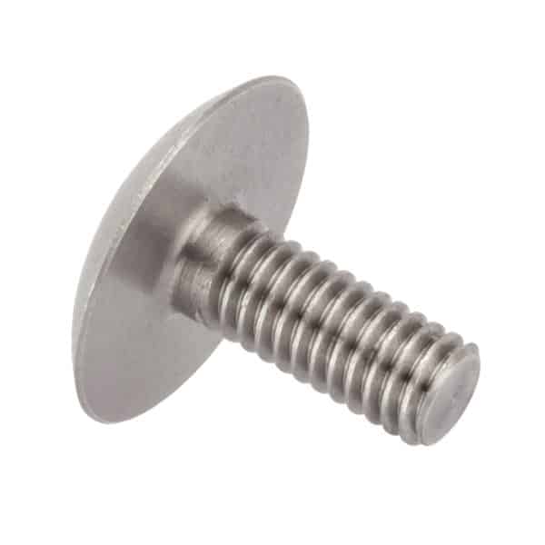 M4 X 0 7 X 10 Ultra Wide Truss Head Slotted Screw 18 8 Ss Passivated