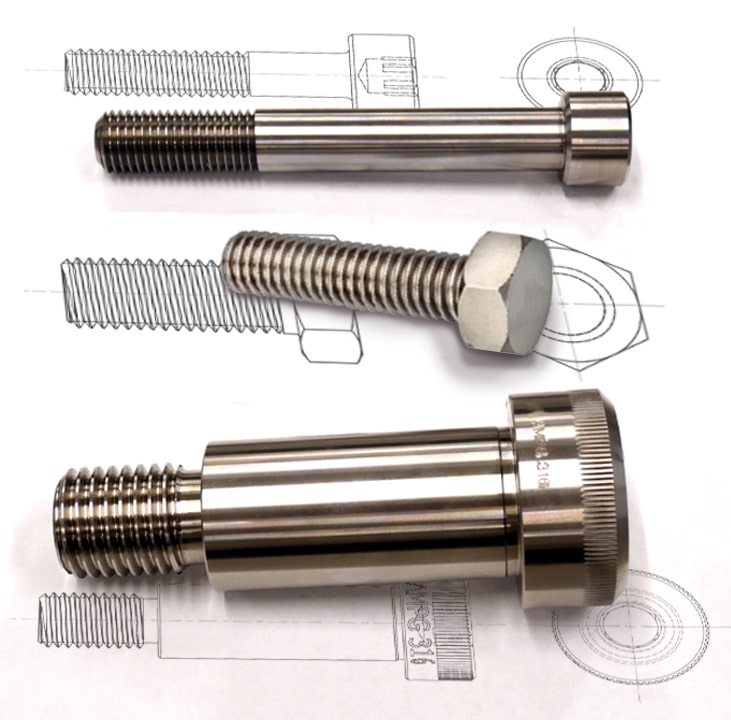 AMPG Made to Order Bolts on Drawings